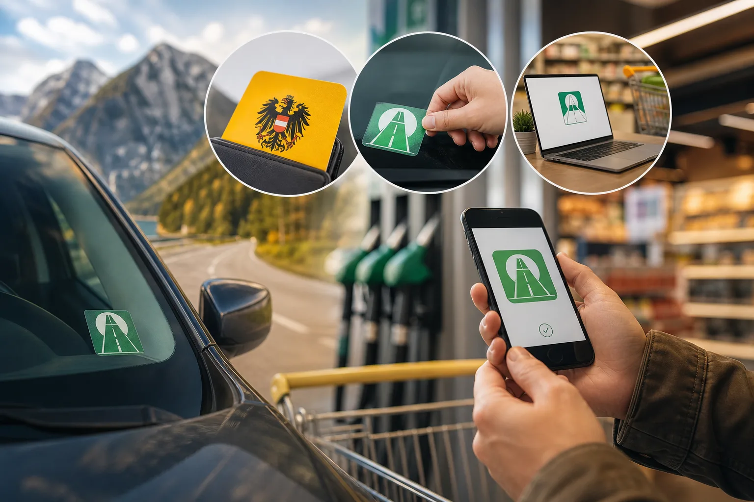 ADAC-Vignette für Österreich kaufen: Der Vergleich